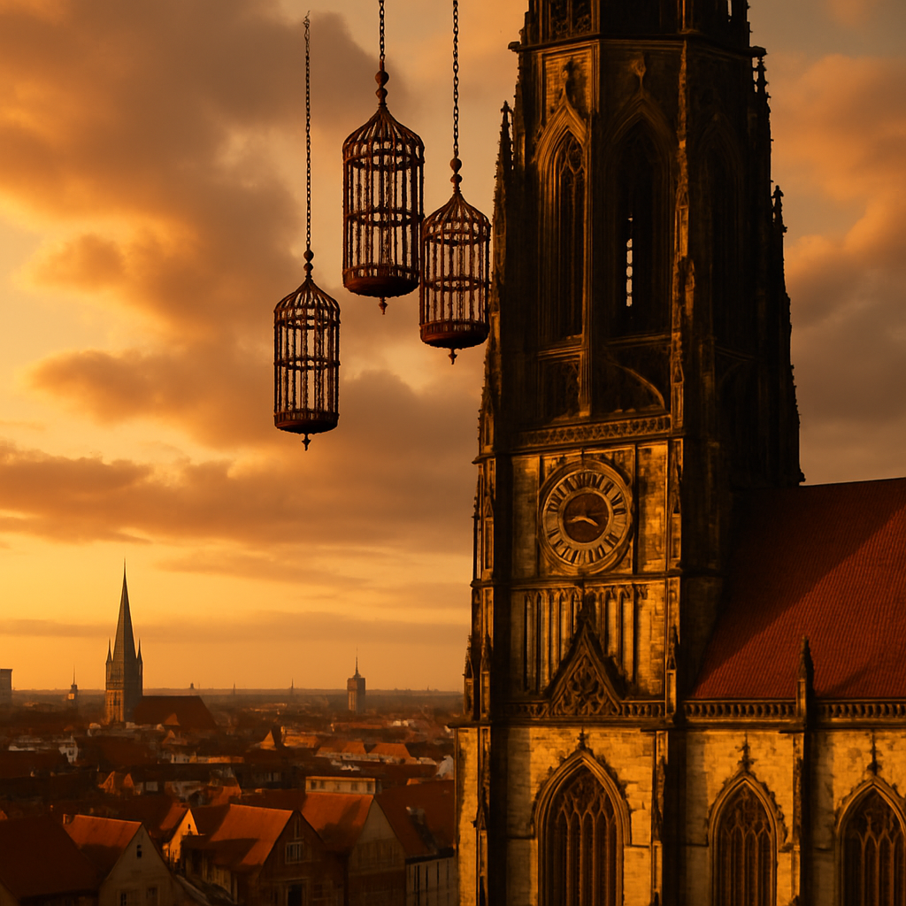 Wiedertäuferkäfige an St. Lamberti